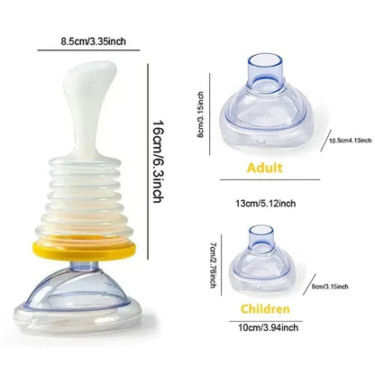 AirSafe Pro Anti-Choking Device | Quick Aid for Airway Blockages | Safe for Children & Adults | Compact Emergency Kit