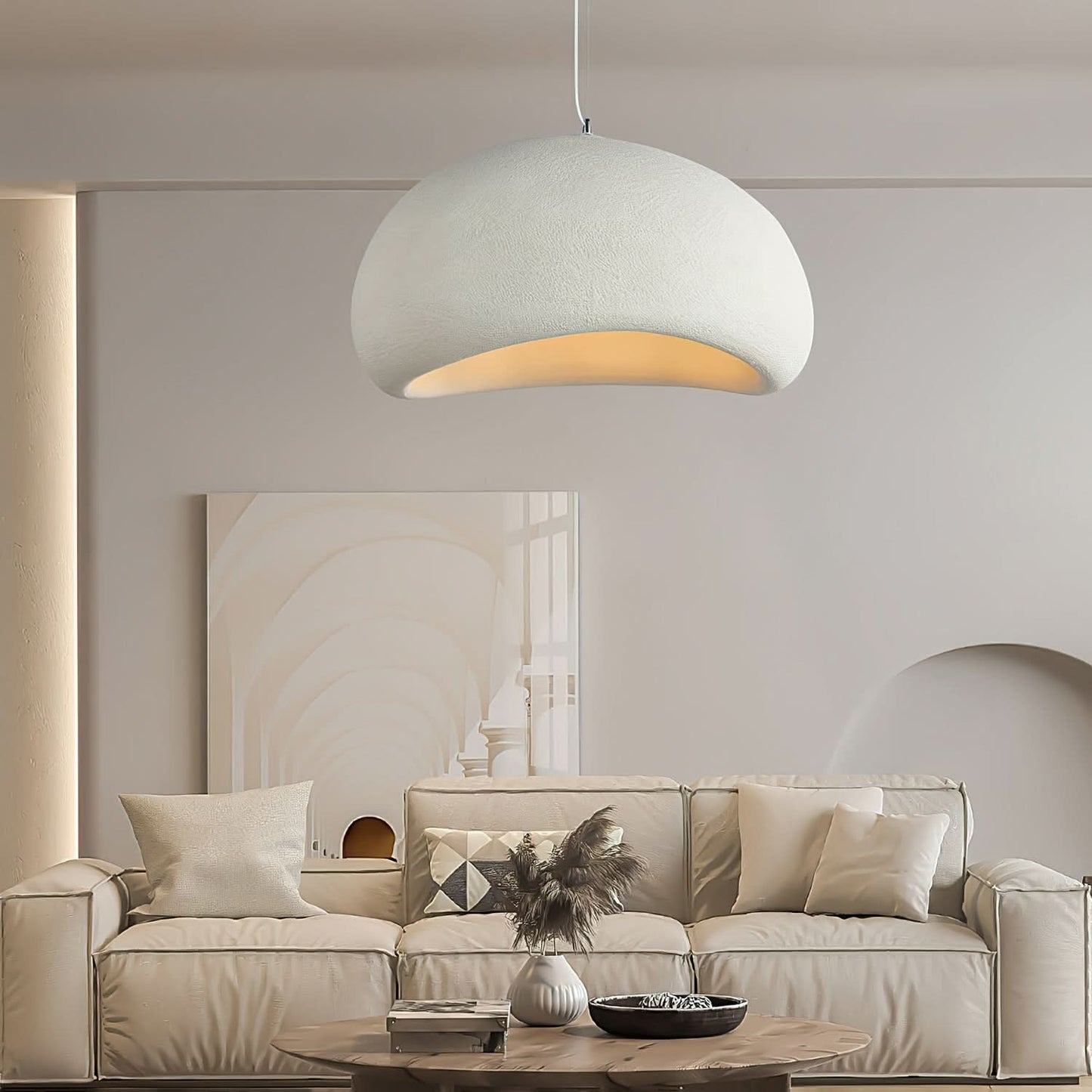 Modern Dimmable Pendant Ceiling Light Stylish Hanging Lamp for Home Interior