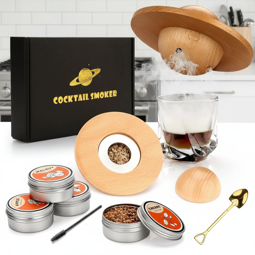 SMOKETAIL KIT – Cocktail Smoker Set for Whiskey & Bourbon Lovers