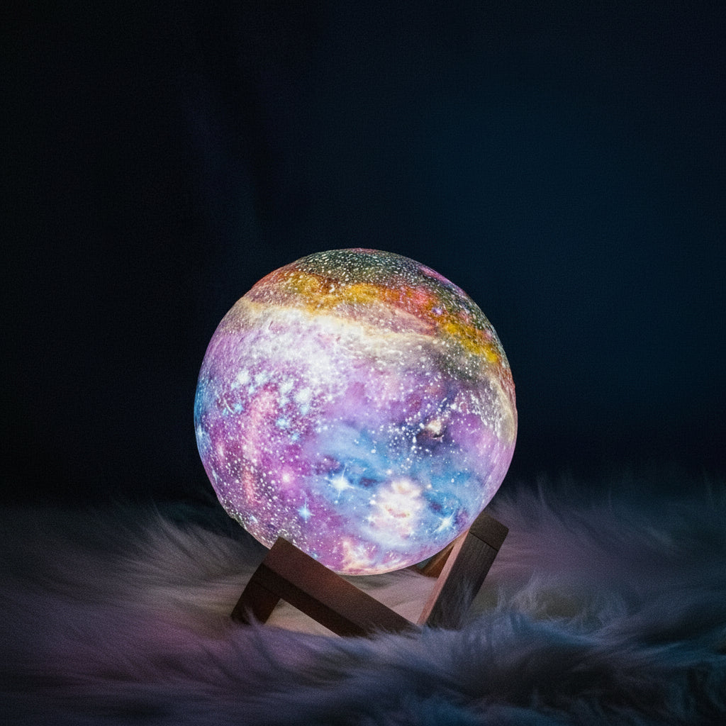 OrbitGlow – Gentle, controllable moonlight in vibrant colors