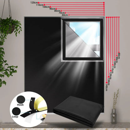 SCHATTENFLEX – Customizable blackout curtain with 100% light blocking