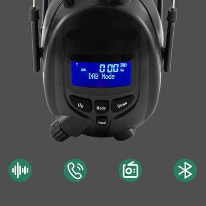 SAFE COMM – DAB+/FM Radio & Hands-Free Communication