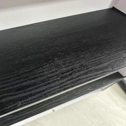 URBANDESIGN – Black peel-and-stick wallpaper in wood look for modern interior upgrades