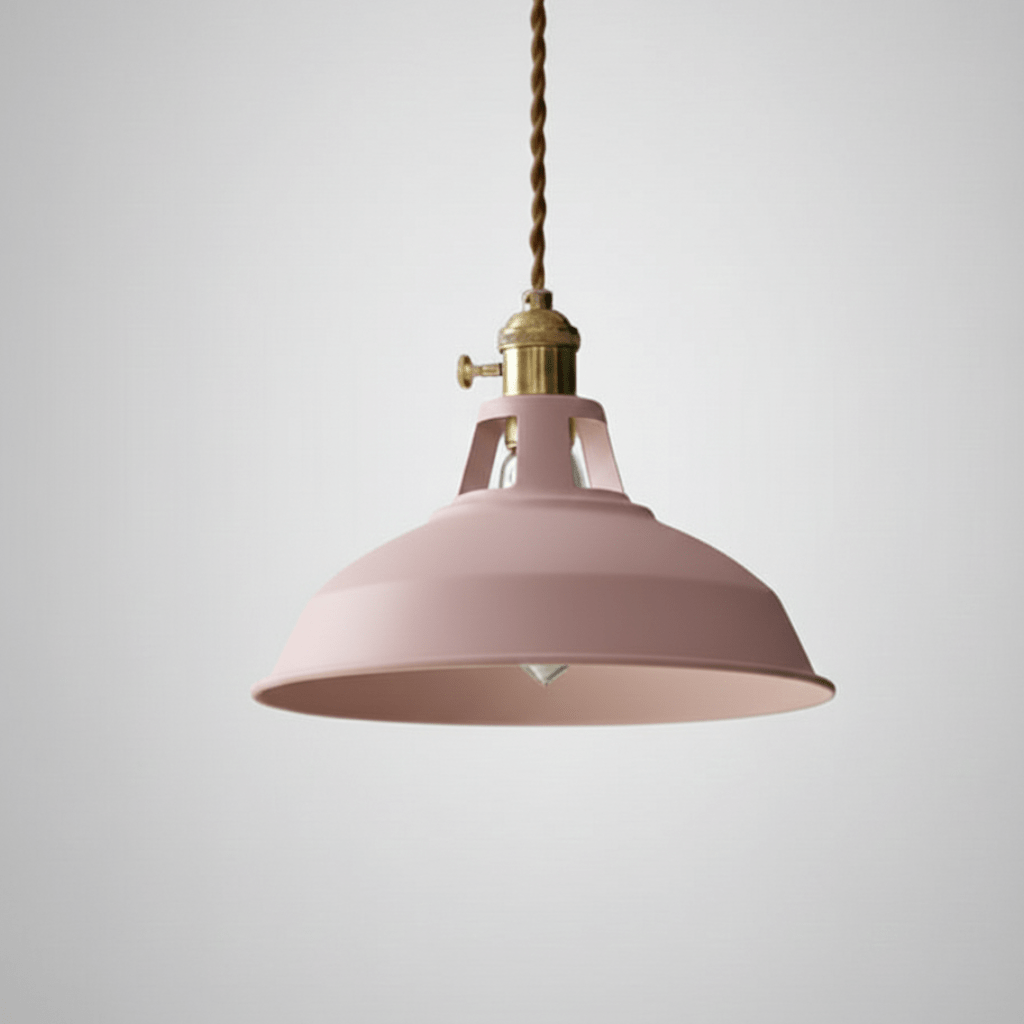 VINTILIGHT – Retro Steel Barn Pendant Light for Dining Areas & Loft Interiors