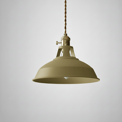 VINTILIGHT – Retro Steel Barn Pendant Light for Dining Areas & Loft Interiors