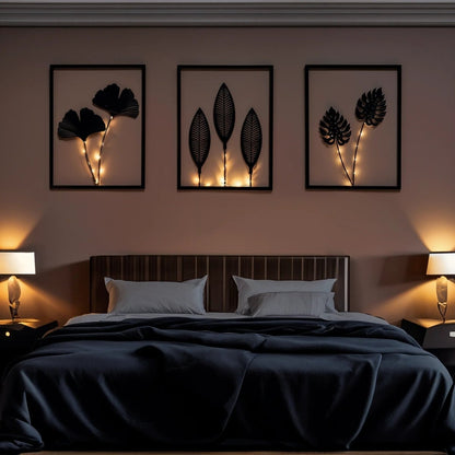 SOFTSPARK – Color-changing LED frame lamp set for atmospheric interior decoration