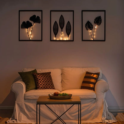 SOFTSPARK – Color-changing LED frame lamp set for atmospheric interior decoration