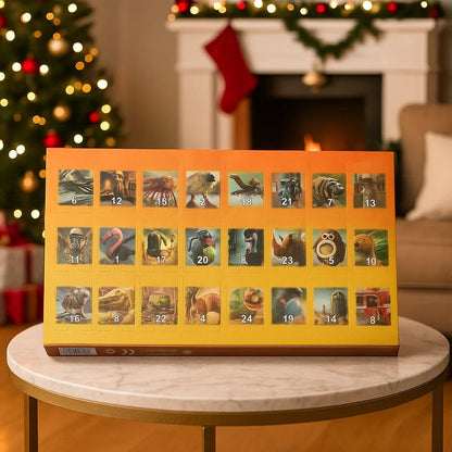 ORNABOX – 24-piece Advent calendar for festive Christmas decoration