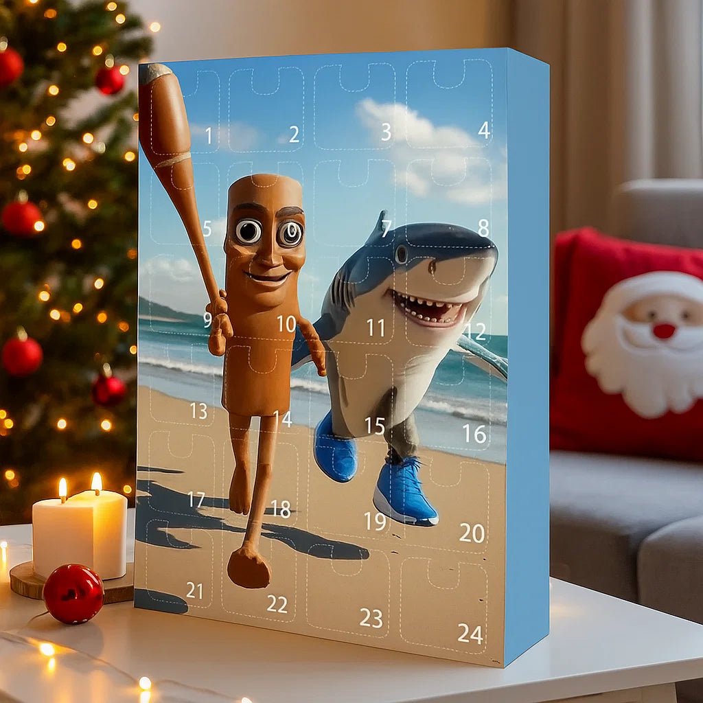 ORNABOX – 24-piece Advent calendar for festive Christmas decoration
