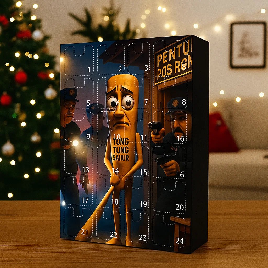 ORNABOX – 24-piece Advent calendar for festive Christmas decoration