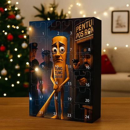 ORNABOX – 24-piece Advent calendar for festive Christmas decoration
