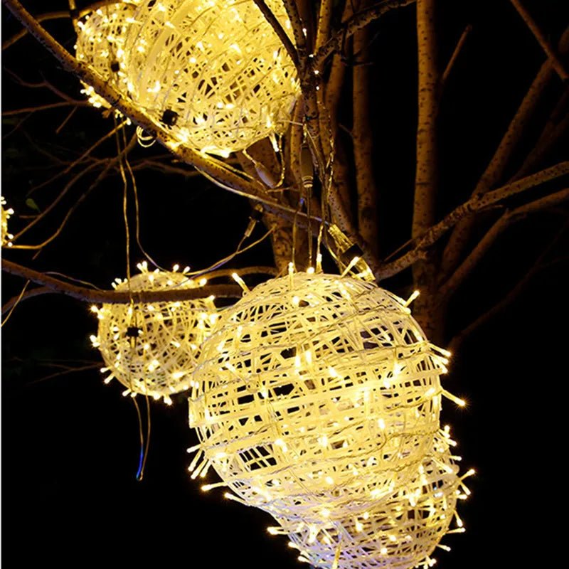 PATIOLUX – Elegant LED light sphere for stylish balcony & terrace ambiance