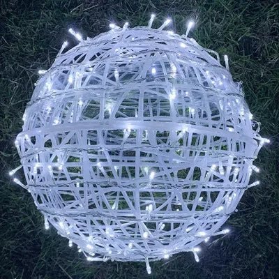 PATIOLUX – Elegant LED light sphere for stylish balcony & terrace ambiance