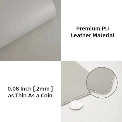 LEATHPAD – High-Quality PU Leather Desk Mat, Waterproof and Non-Slip