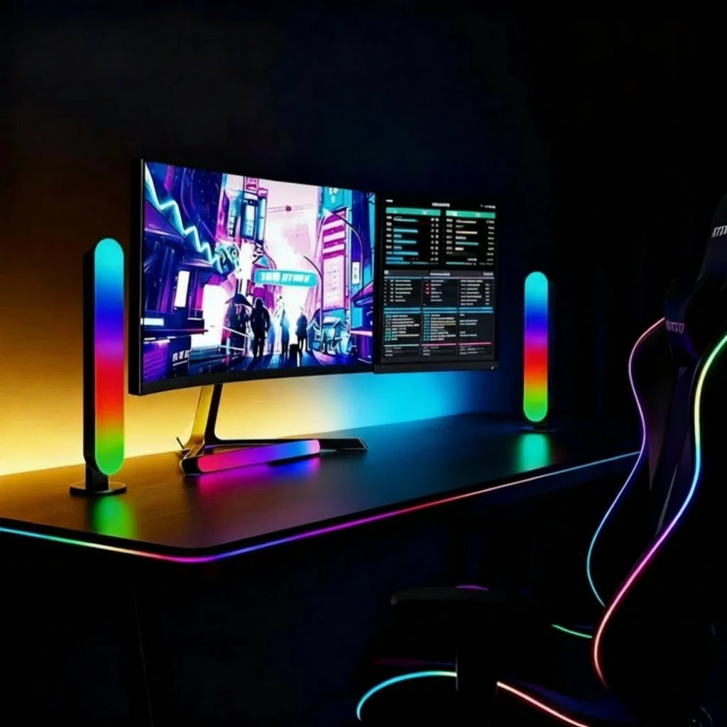 AURADESK – USB RGB light strip with multiple color modes