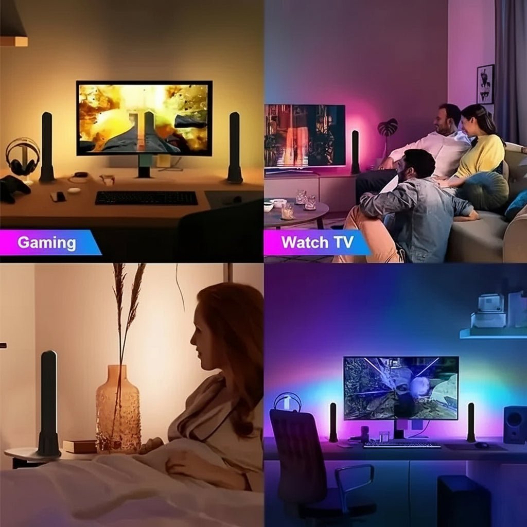 AURADESK – USB RGB light strip with multiple color modes