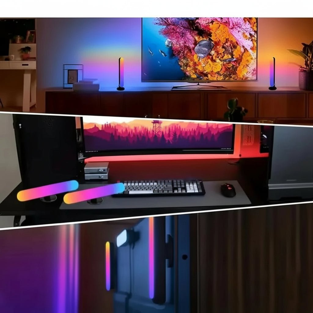 AURADESK – USB RGB light strip with multiple color modes