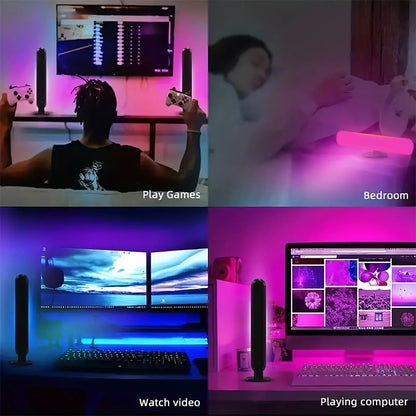 AURADESK – USB RGB light strip with multiple color modes