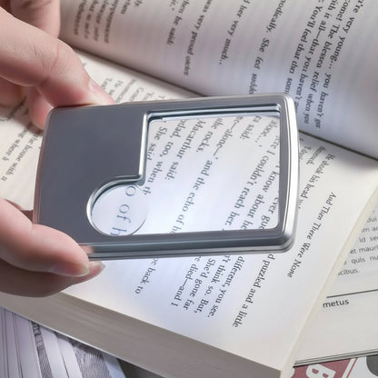 MINISICHT – LED Pocket Magnifier with 3x / 6x Magnification for Precise Details