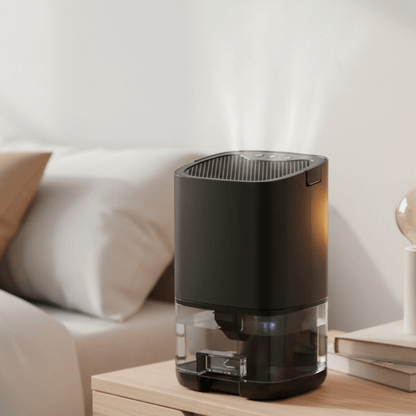 DRYLUME – Compact Portable Dehumidifier with Colored Ambient Light