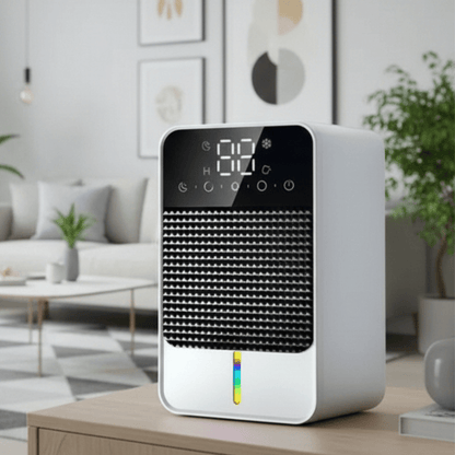 DRYHOME – 25W Dehumidifier with LED Touch Panel & 1500ml Tank