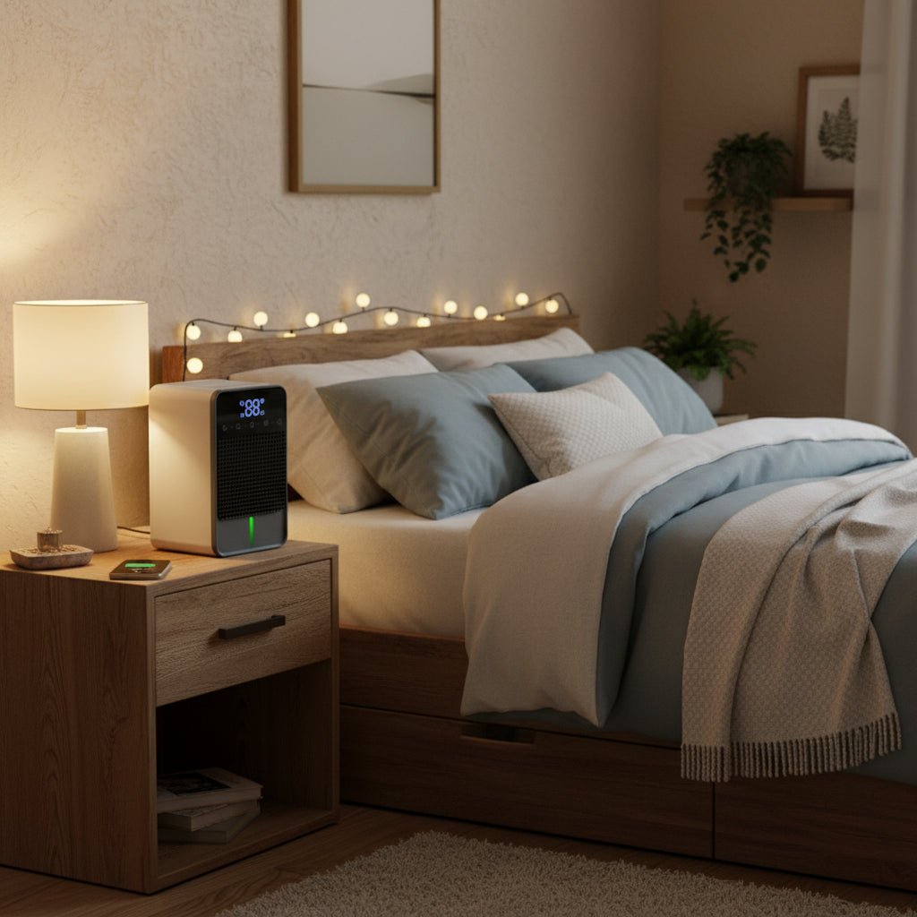 DRYHOME – 25W Dehumidifier with LED Touch Panel & 1500ml Tank