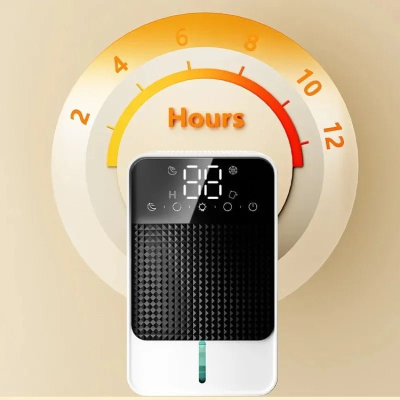 DRYHOME – 25W Dehumidifier with LED Touch Panel & 1500ml Tank