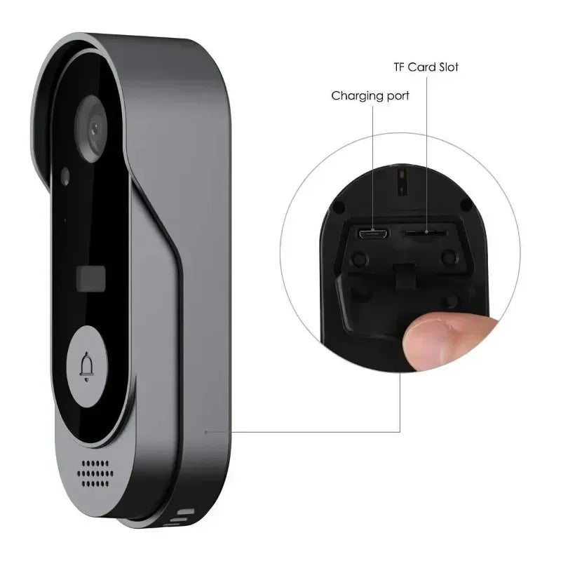 SECUBELL – Wireless, smart video doorbell with motion sensor