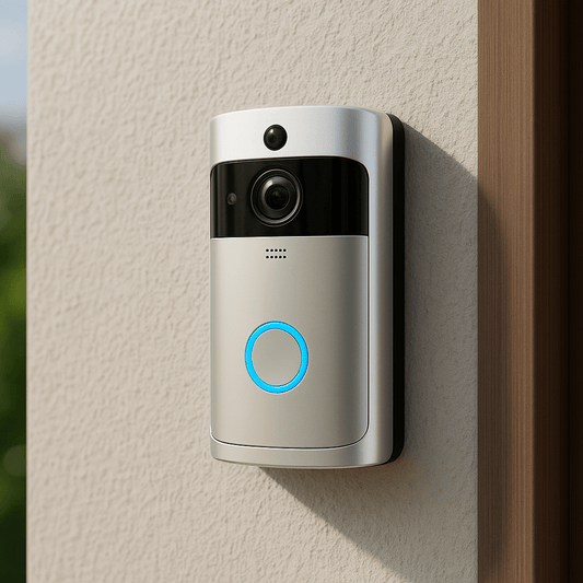 HOMEWATCH – Intelligent video doorbell for home with HD night vision & live two-way audio