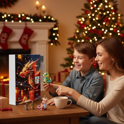 MYTHICALXMAS – 24-Day Dragon Advent Calendar with Cute Charms