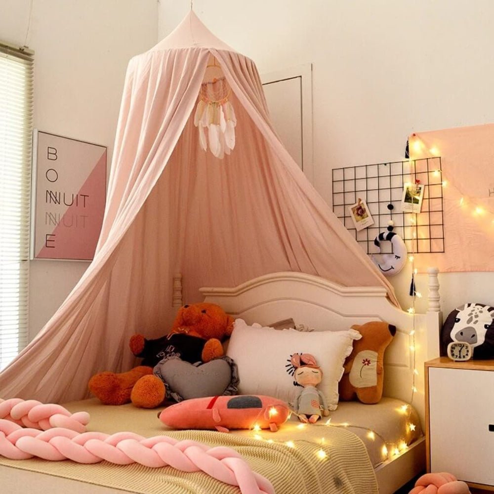 MOONVEIL – Elegant polyester canopy for a calm children's room