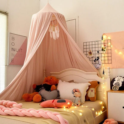 MOONVEIL – Elegant polyester canopy for a calm children's room