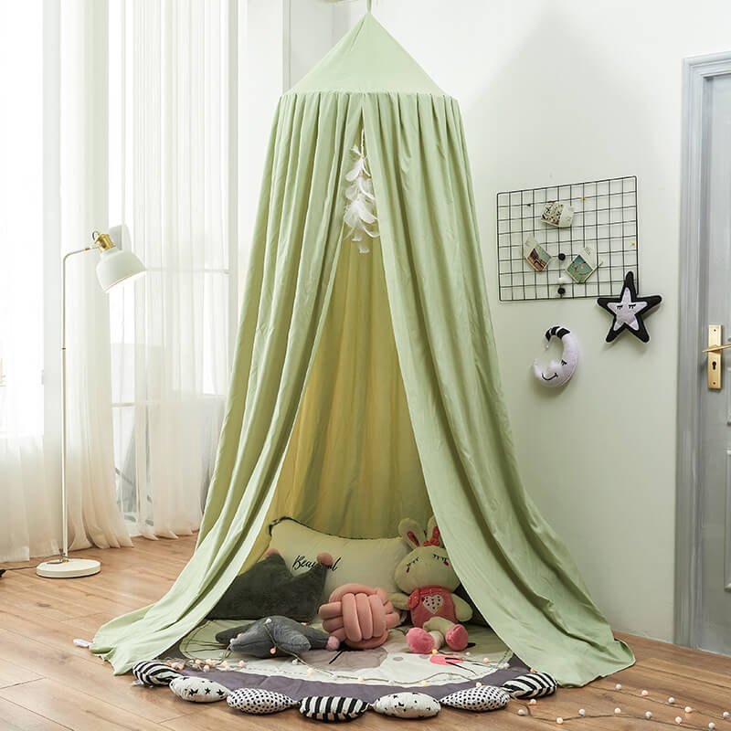 MOONVEIL – Elegant polyester canopy for a calm children's room