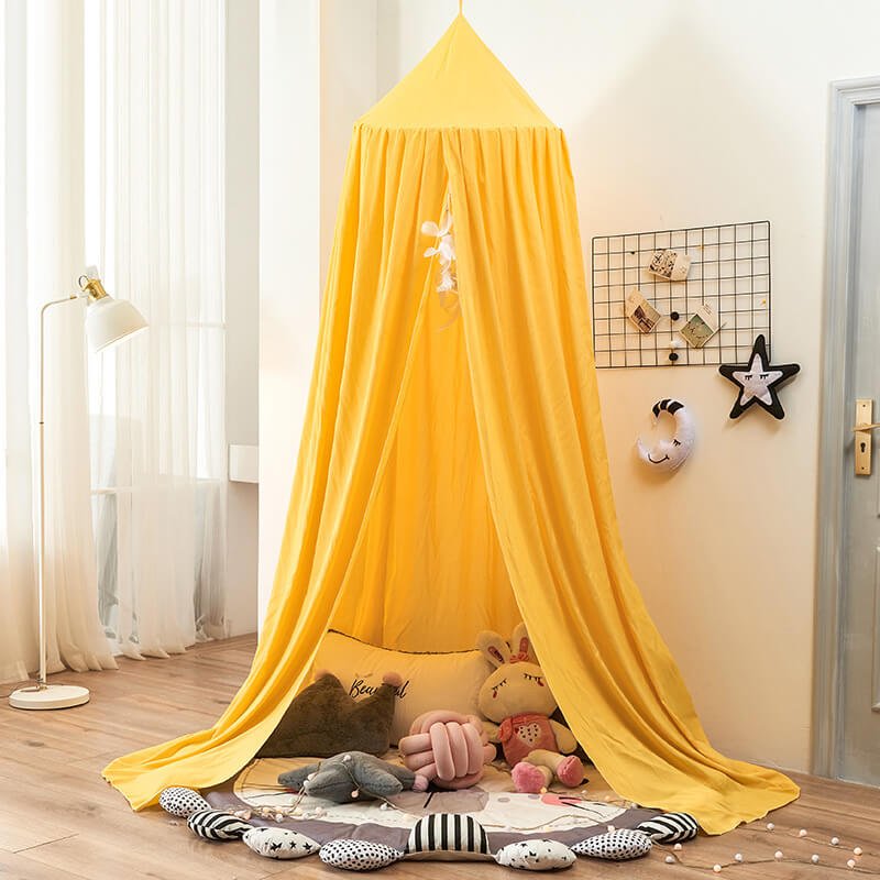 MOONVEIL – Elegant polyester canopy for a calm children's room