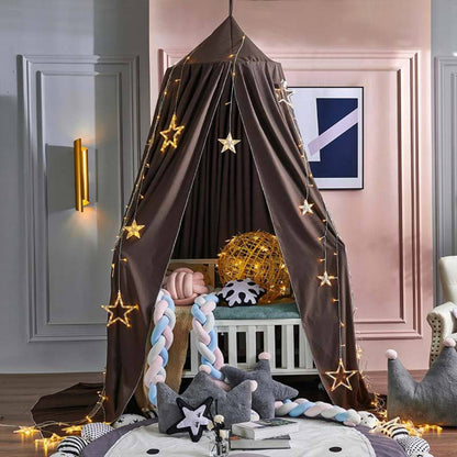 MOONVEIL – Elegant polyester canopy for a calm children's room