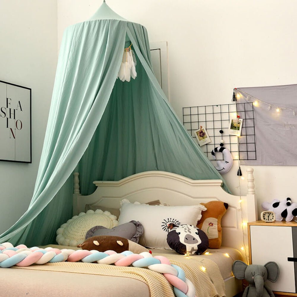 MOONVEIL – Elegant polyester canopy for a calm children's room
