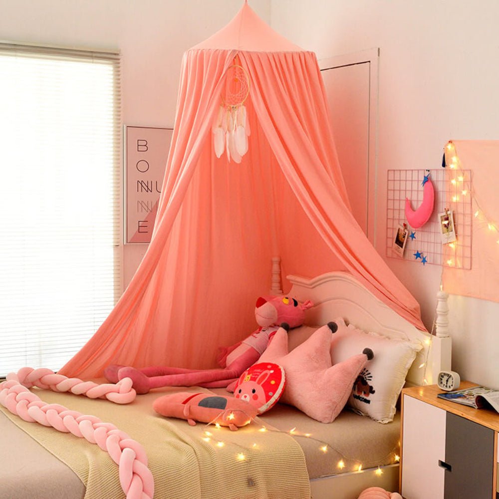 MOONVEIL – Elegant polyester canopy for a calm children's room
