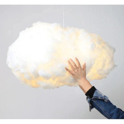 CLOUDGLOW – Fluffy Cloud Ceiling Lamp for a Dreamlike Atmosphere