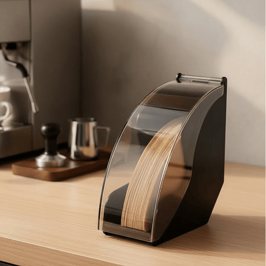 BARISTYLE – Modern Coffee Filter Holder for Pour-Over with Acrylic Cover