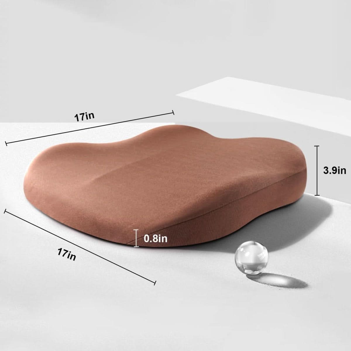 VIEWBOOST – Ergonomic Car Seat Cushion for Better Visibility and Comfort