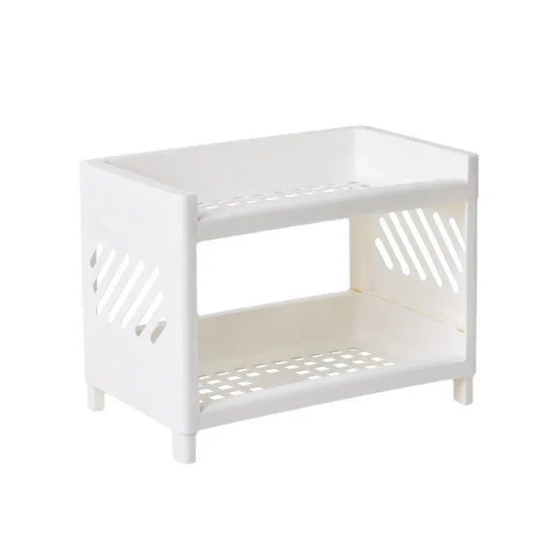 TWINHOLD – Double Storage Shelf for Kitchen, Bathroom & Desk