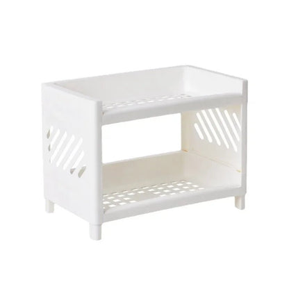 TWINHOLD – Double Storage Shelf for Kitchen, Bathroom & Desk