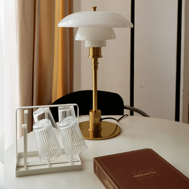 Danish Design Table Lamp - Scandinavian table lamp with dimmable LED light