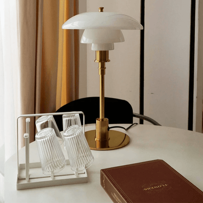 Danish Design Table Lamp - Scandinavian table lamp with dimmable LED light