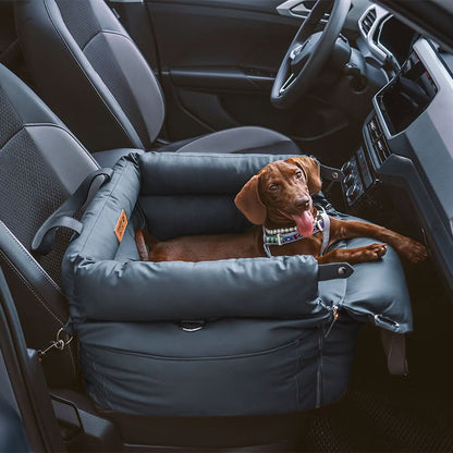 LUXETAIL TRAVEL SEAT – Luxurious dog car seat for safe & comfortable transport