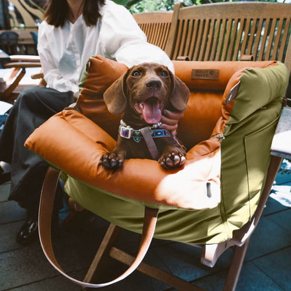 LUXETAIL TRAVEL SEAT – Luxurious dog car seat for safe & comfortable transport