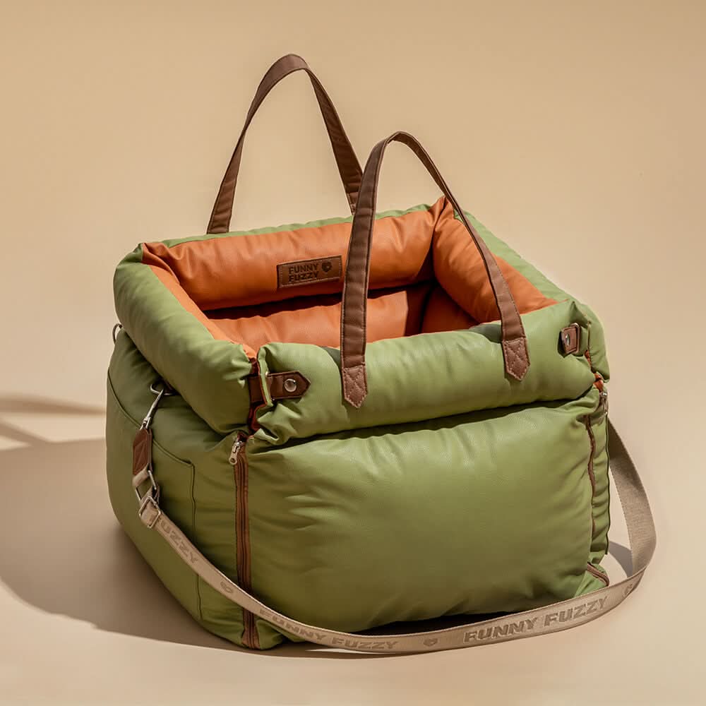 LUXETAIL TRAVEL SEAT – Luxurious dog car seat for safe & comfortable transport