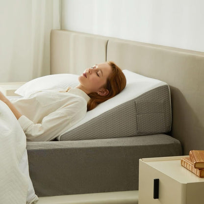 Deluxe Wedge Pillow – Incline Wedge Cushion for Comfort & Support