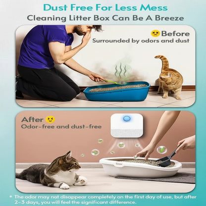 FRESHPAW PURIFIER - Odour neutraliser with motion sensor for cat litter trays