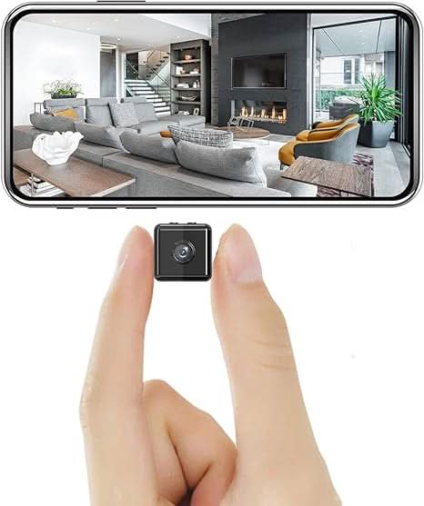 SecureView - Wireless 1080P mini security camera with app control
